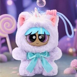 Brand New HUGKIS Powerpuff Girls Series Plush  Lavender Unicorn CHASE SECRET